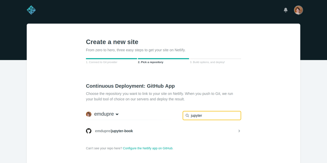 Netlify continuous deployment