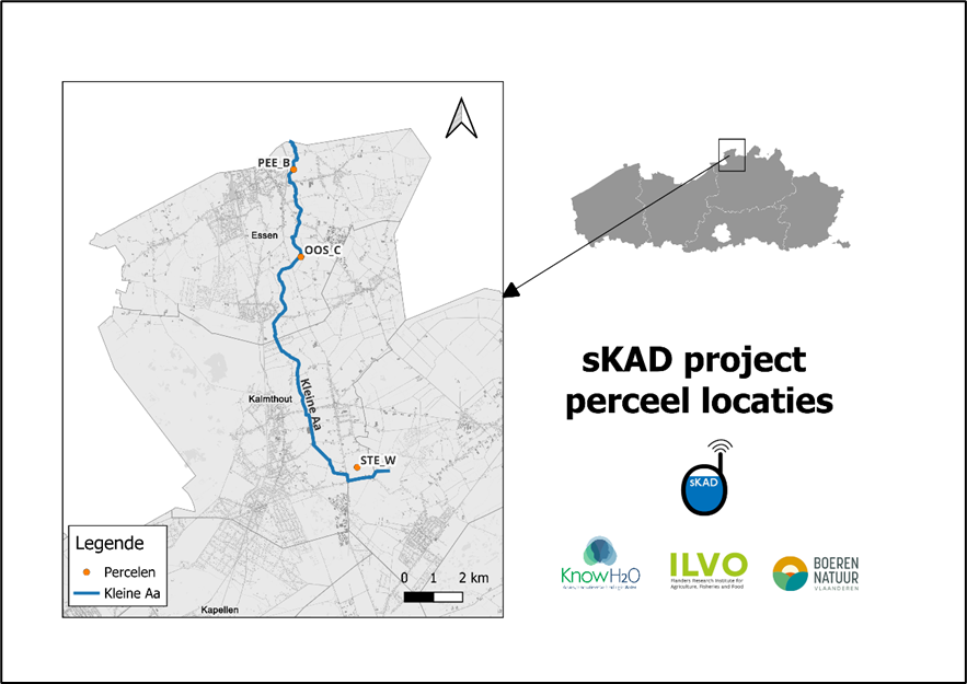 locatie landbouwpercelen
