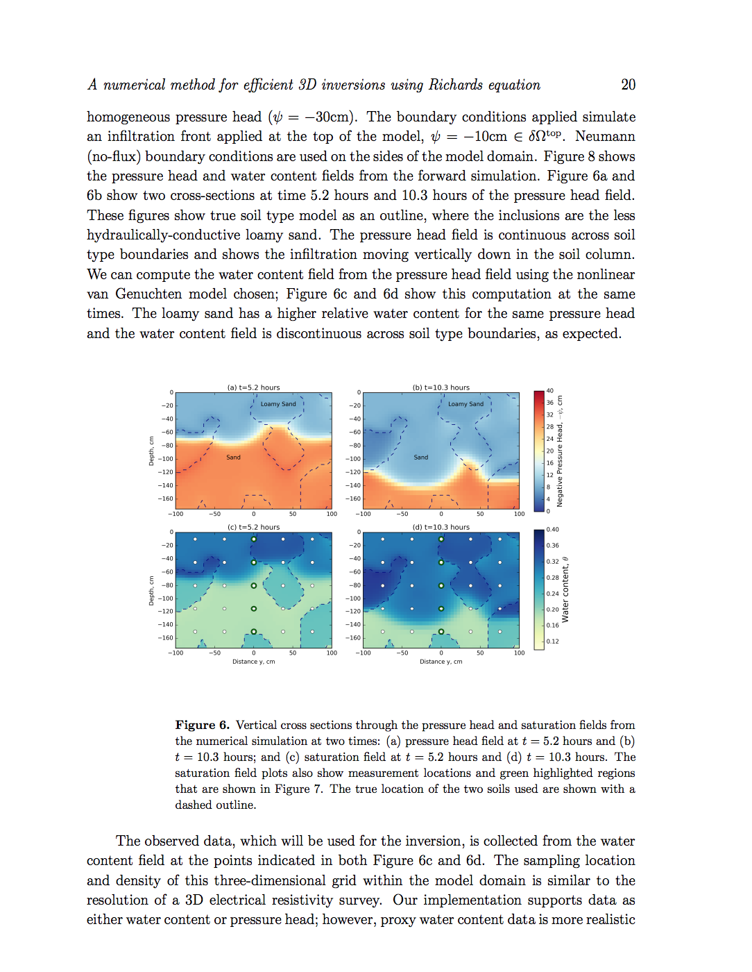 A numerical method for efficient 3D inversions using Richards equation. On arxiv.