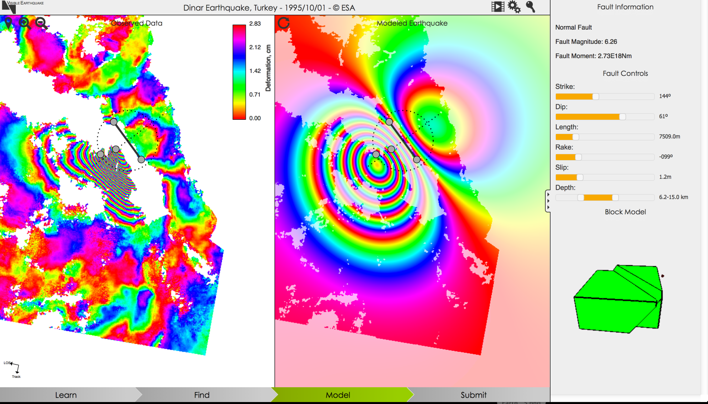 Visible Earthquakes