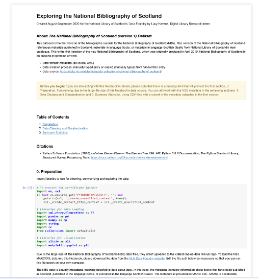 Example of how to use a Jupyter Notebook