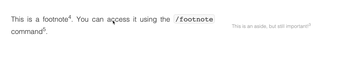 You can now add footnotes in the editor directly!