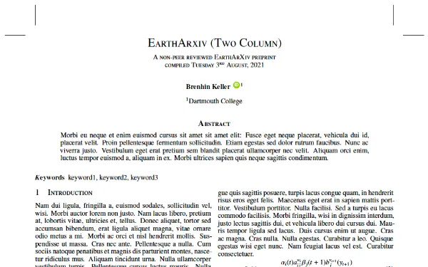 arXiv templates &amp; Rebranding Curvenote - Curvenote Blog