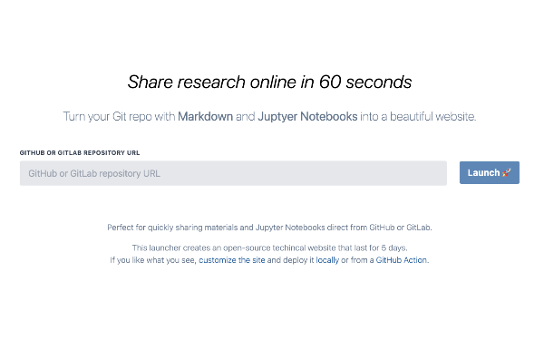 Share research online in 60 seconds